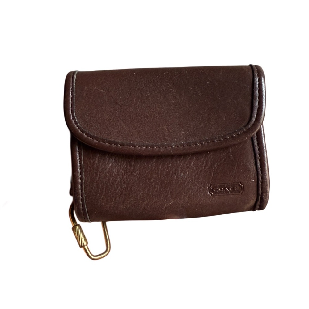 ON HOLD DO NOT BUY Vintage Brown Leather Authentic Coach Hippie Flap Bag - Picture 9 of 10